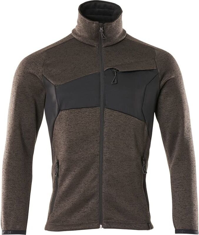 Mascot ACCELERATE Strickpullover mit Reißverschluss Gr. M dunkelanthrazit/schwarz