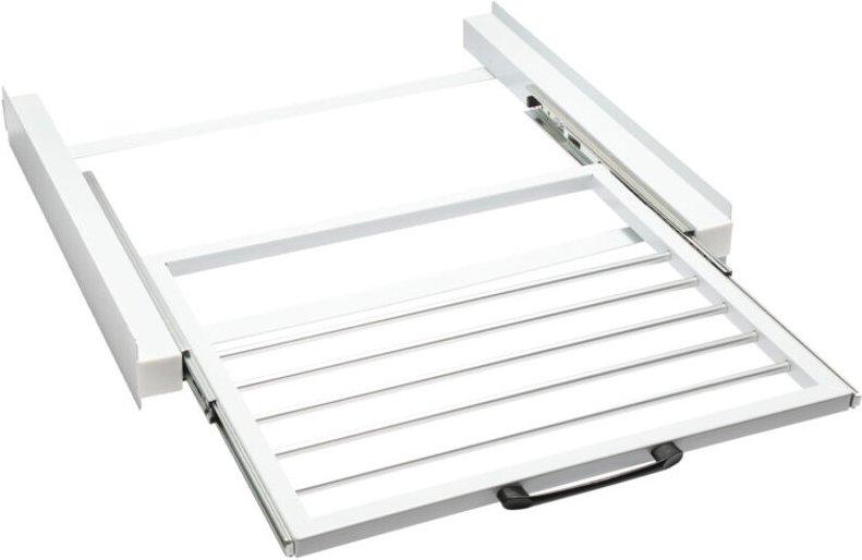 Swanew Verbindungsrahmen Waschmaschine Aufbau-Rahmen Ablage Trockner Zwischenbausatz