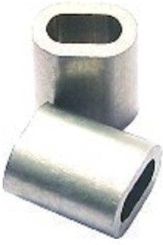 Pösamo Alu-Pressklemmen Z2 f.Drahtseil-Ø 2,0mm 100 Stk