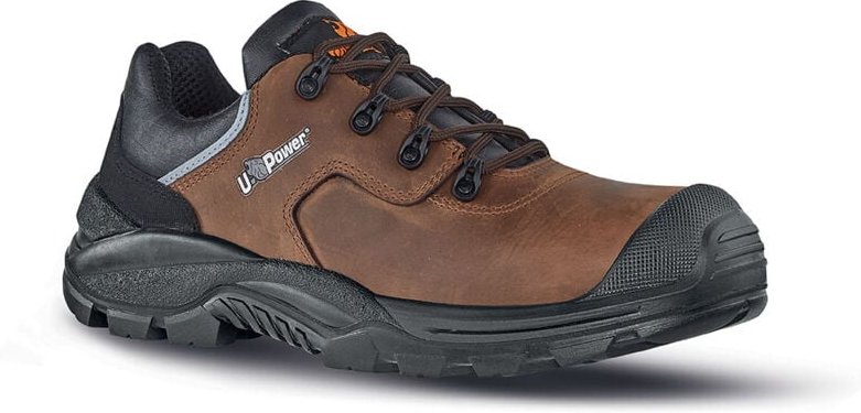 Quebec uk S3 src Sicherheitshalbschuhe - Braun/Schwarz 35