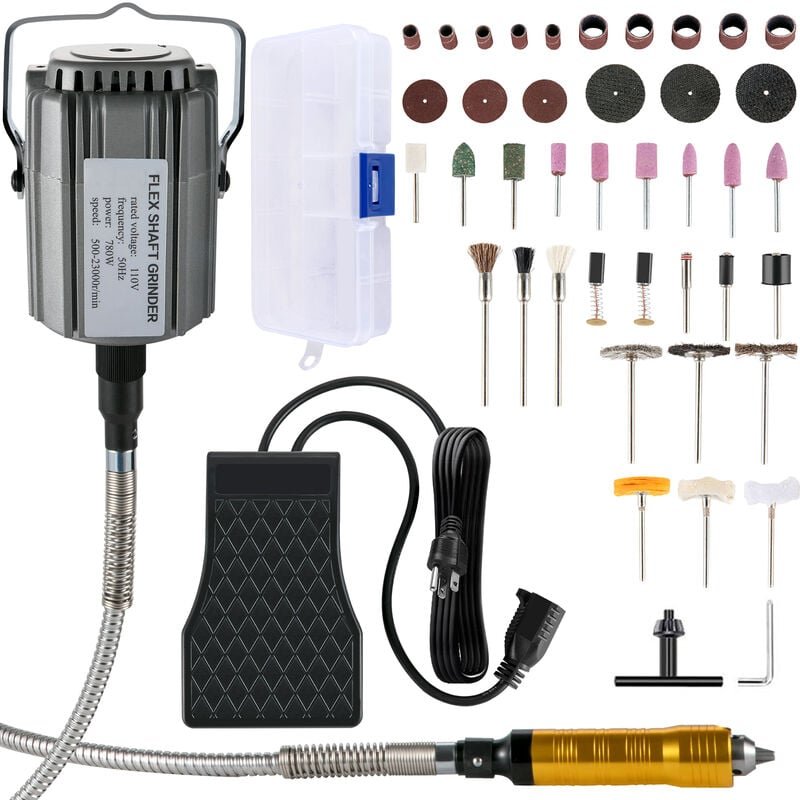 Elektrische Drehwerkzeug Flex Shaft Wellen Aufhängung 780 w Schnellschleif Gerät biegsamer Welle, Hängemühle Wellenlänge...