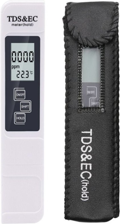 Thumbnail - Tigrezy - 4-in-1-TDS-Messgerät, TDS-Messgerät, digitaler Wasserqualitätstester, tragbar, EC-Messgerät & Temperaturmessge...