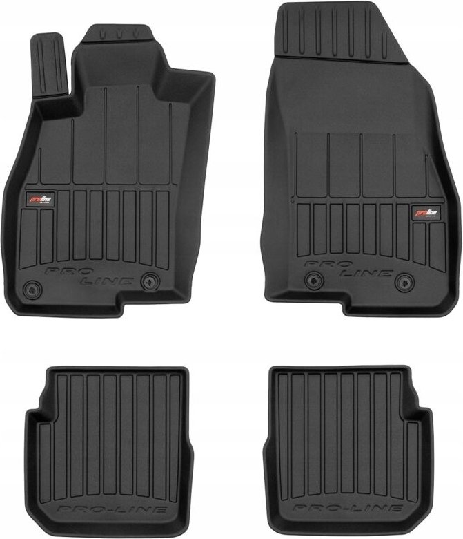 GUMMIMATTEN ALFA ROMEO Mito 2008-2018 3D MULDE