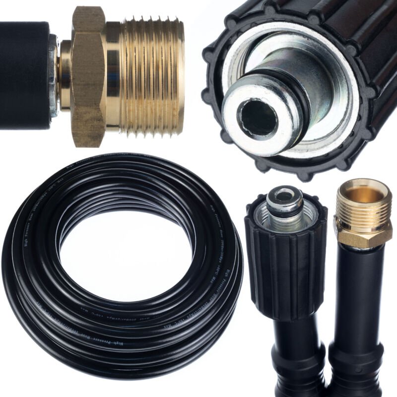 Schlauchverlängerung, Hochdruckschlauch 10m M22-M22 für Kärcher / Kranzle Hochdruckreiniger