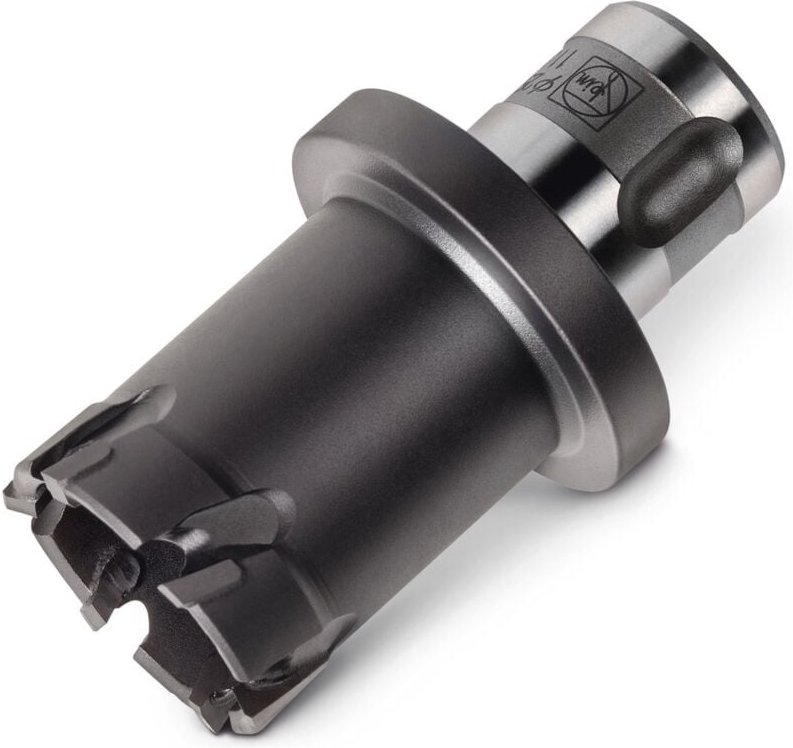 HM-Kernbohrer TiAIN-beschichtet, mit QuickIN PLUS-Aufnahme, Bohr-Ø 15 mm, Schnitttiefe 20 mm - Fein