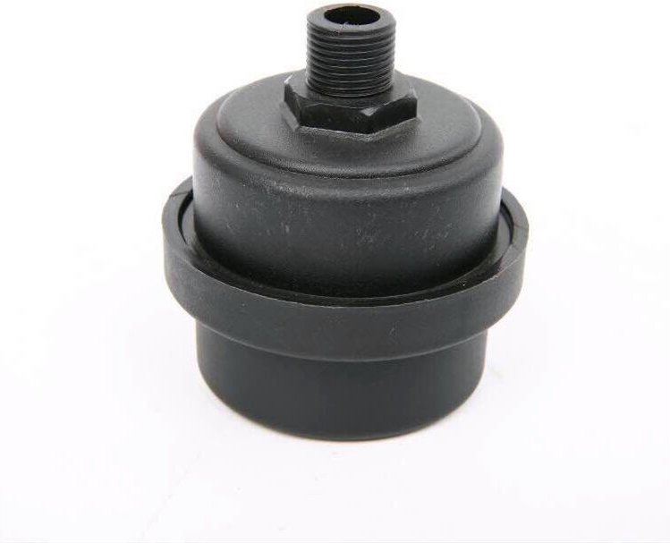 Sollbry - Stück Luftfilter-Kompressor-Schalldämpfer-Ersatzteile, schwarzer Luftkompressorfilter zur Geräuschreduzierung ...