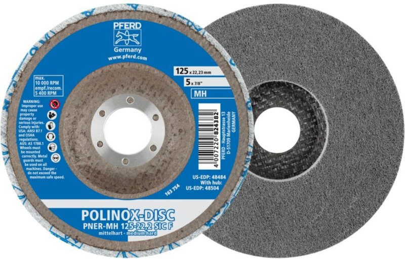 Polinox-disc pner-mh 125-22,2 Sic f - Pferd