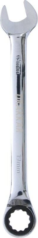 Ringmaulschluessel abgewinkelte Ratsche 19mm 72 Zaehne dt DRAKKAR TOOLS - 12649