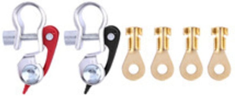 6 Stück Autobatterie-Anschlussklemmen aus reinem Kupfer - Dolaso