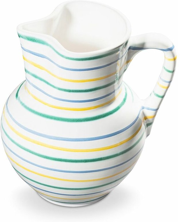 Gmundner Keramik - Buntgeflammt, Krug Wiener Form 1,5 Liter