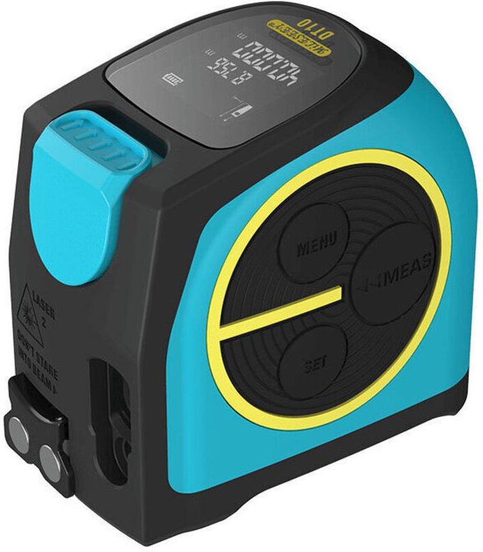 Digitaler Laser-Entfernungsmesser, Hanmer Digitales Laser-Maßband, Laser-Maßband, Abstand zwischen Laser-Messgerät und M...