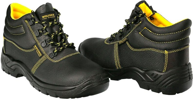 Botas Seguridad S3 Piel Negra Wolfpack Nº 43