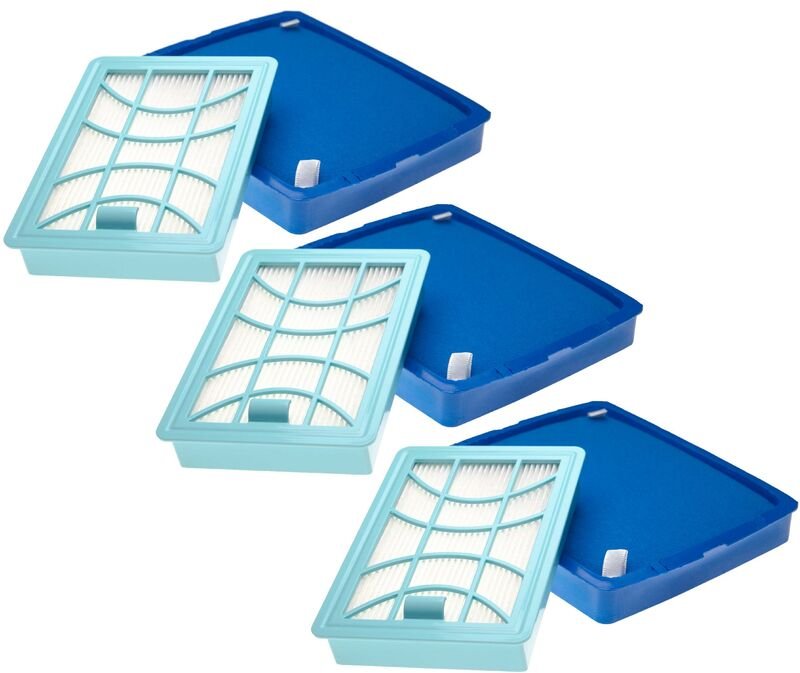 Filter-Set kompatibel mit Philips PowerPro Expert FC9732/01, FC9732/61, FC9733, FC9733/01, FC9733/61, FC9734 Staubsauger...
