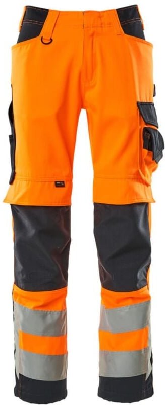 Warnschutzhose Kendal safe supreme 15579-860-14010 56 hi-vis orange/schwarzblau - Mascot