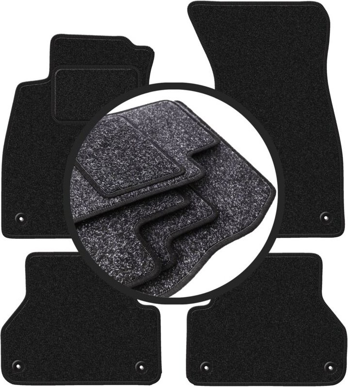 ANTHRA Autofußmatten für: Audi A4 B9 Sportback, Limousine, Kombi, Avant, Allroad (2015-)