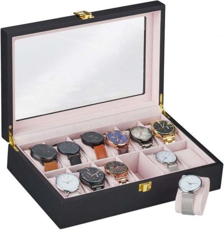 Uhrenbox mit 12 fachern 88310