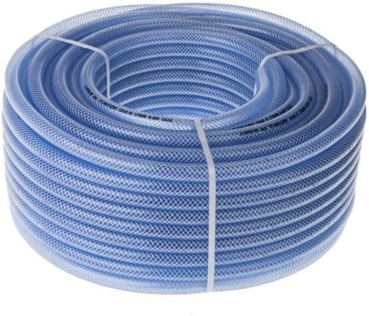 25m PVC Kunststoffschlauch - verstärkt 6mm, Kraftstoffleitung - Kunststoff