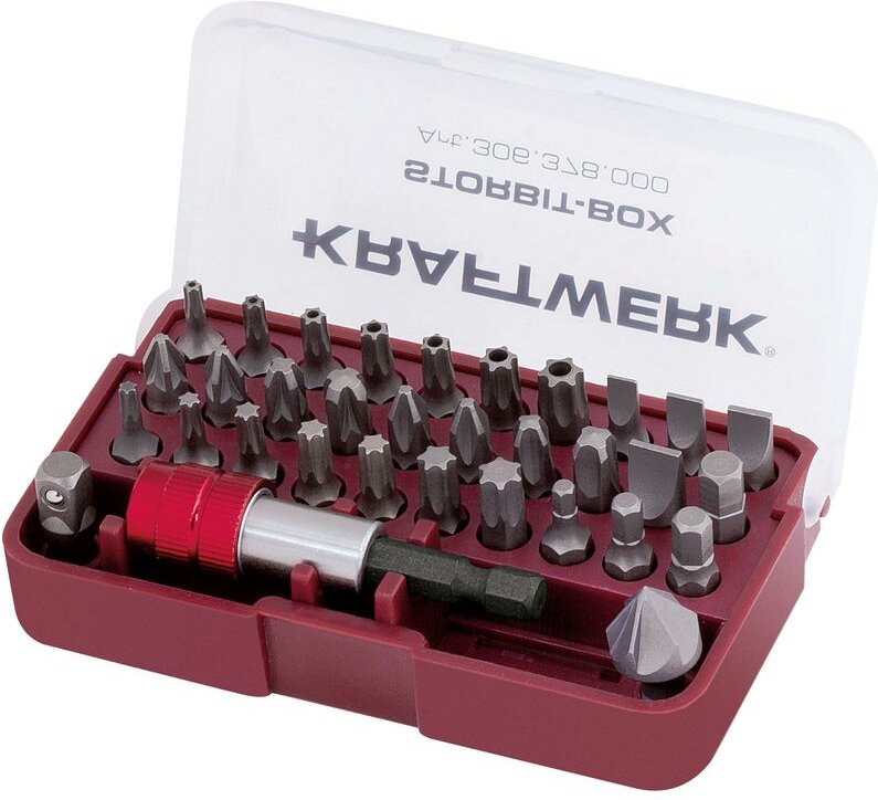 Bit-Box mit Kegelsenker-Bit, 33-tlg.