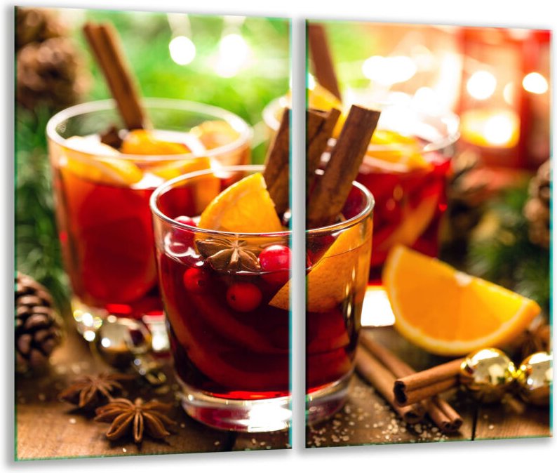 Glashakkungsbrett 2x 30x52 Süßigketten