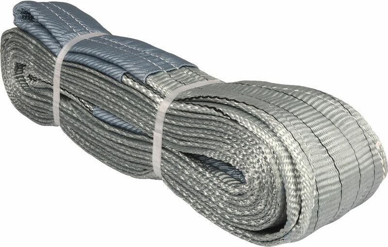 HFS - Hebeband HBD6 Länge 5m Tragkraft 4000 kg Hebeschlinge EN1492-1 Polyester gelb