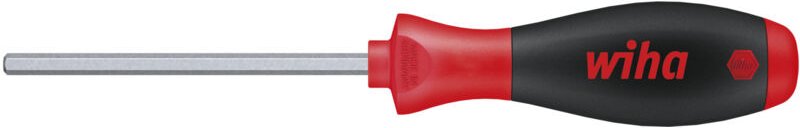 Wiha Schraubendreher SoftFinish® Sechskant mit Sechskantklinge 3,0 mm x 75 mm (26191)
