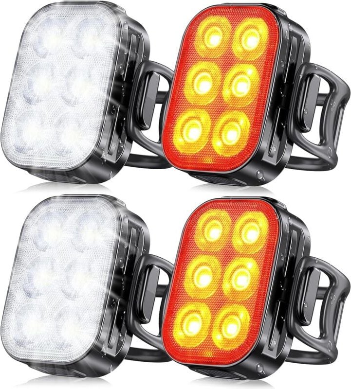 Ultraflache, per USB wiederaufladbare Lampe mit 1,5-stündiger Schnellladung, IP65 wasserdicht, leistungsstarke LED für N...