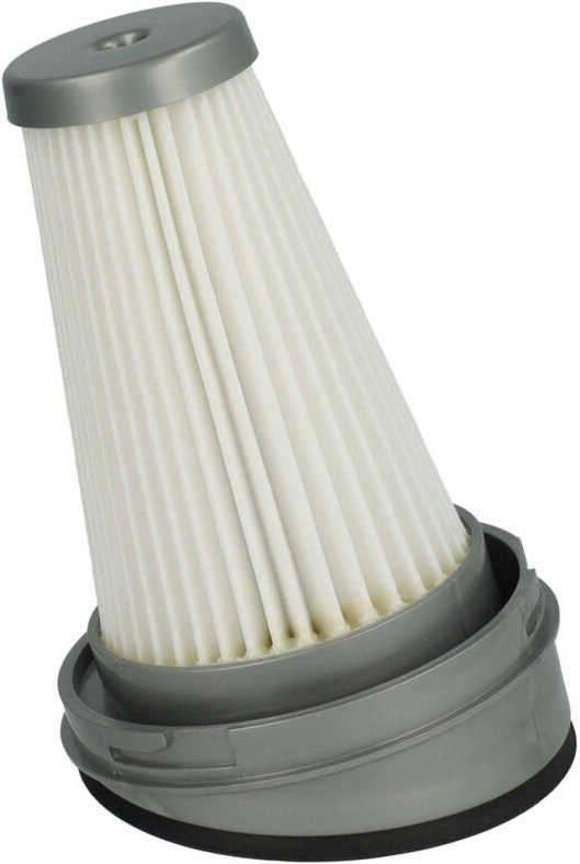 1x Faltenfilter kompatibel mit Leifheit LH11928, LH11927 Staubsauger - Filter, Patronenfilter, schwarz weiß grau - Vhbw