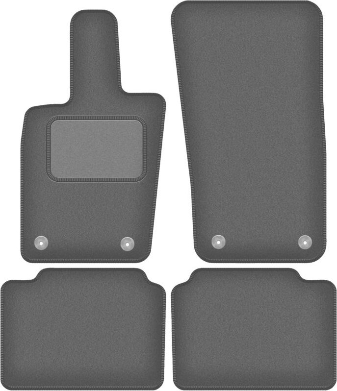 Graphit-Fußmatten für: Porsche Panamera II Coupé (2017-)