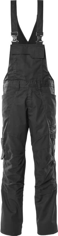 Mascot ACCELERATE Latzhose mit CORDURA-Knietaschen, Stretch-Einsätze Gr. 66 schwarz