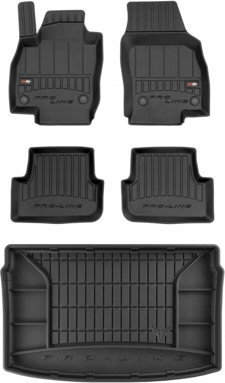 Thumbnail - SET 3D Gummimatten VW Polo 6 HB ab 2017-