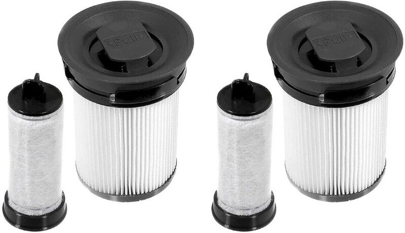 4in1 Set: HEPA-Filter Staubsaugerfilter Innenfilter kompatibel mit Miele Triflex HX1 / Staubsauger-Zubehör - Trade-shop