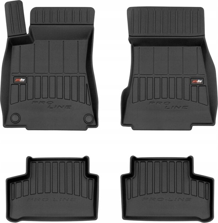 Gummimatten und Fußmatten Mercedes-Benz CLA X218 ab 2019 - 3D-Kanäle