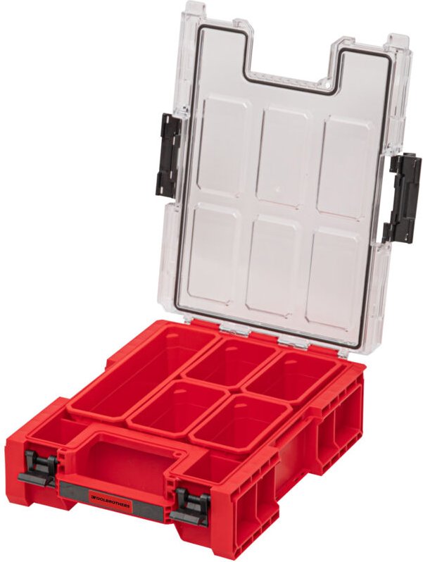 Toolbrothers - rhino xxl Organizer ultra Höhe m+ Boxen 4 l IP66 mit herausnehmbaren Boxen