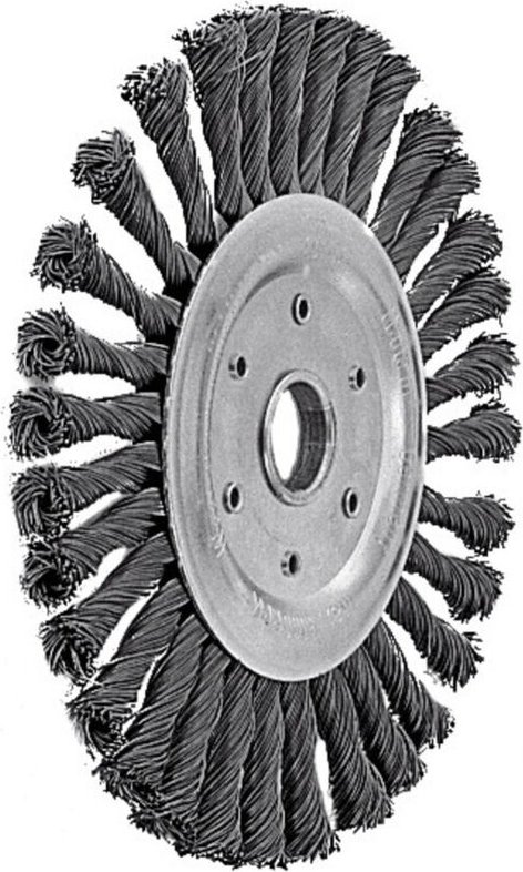 Thumbnail - Lessmann ® - Lessmann Rundbürste Stahldraht 0,50 mm, Bürsten-⌀xBohrungs-⌀ / Gewinde: 200X22 mm