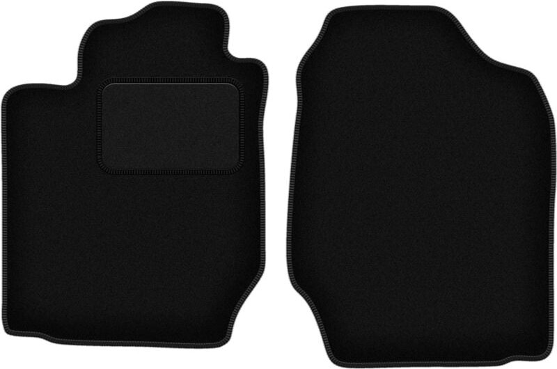 Vordere Matten schwarz für: Toyota Corolla Verso I Minivan (2001-2004)
