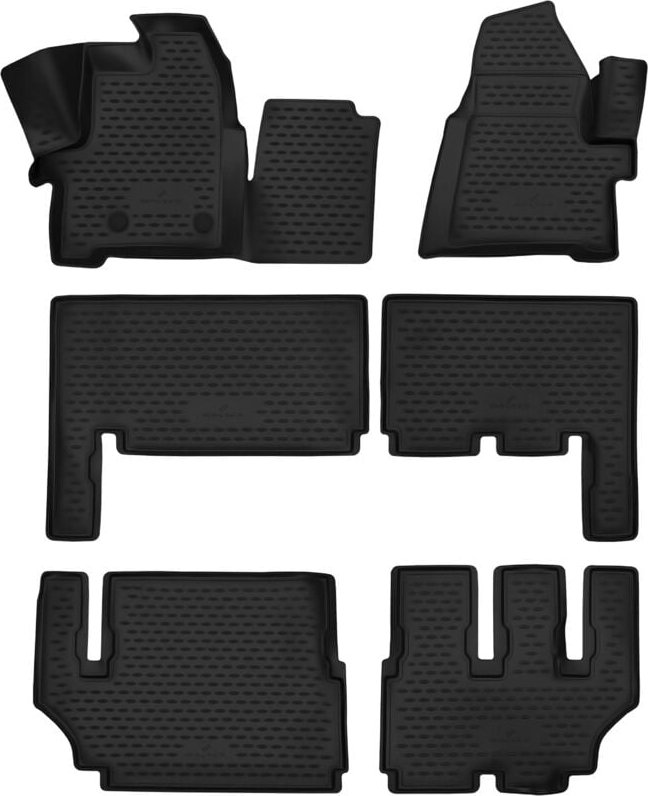 Walser - Gummimatten xtr für Ford Tourneo Custom Bus (F3) 04/2012 - Facelift 2017