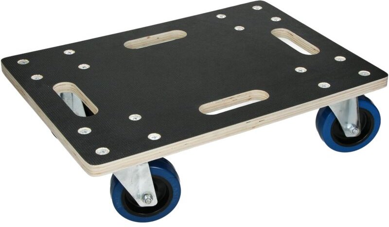 Ecd Germany - Transportroller 35 x 50 cm bis 800 kg Siebdruckplatte - PP-Räder Rollbrett Möbelroller Transporthilfe für ...