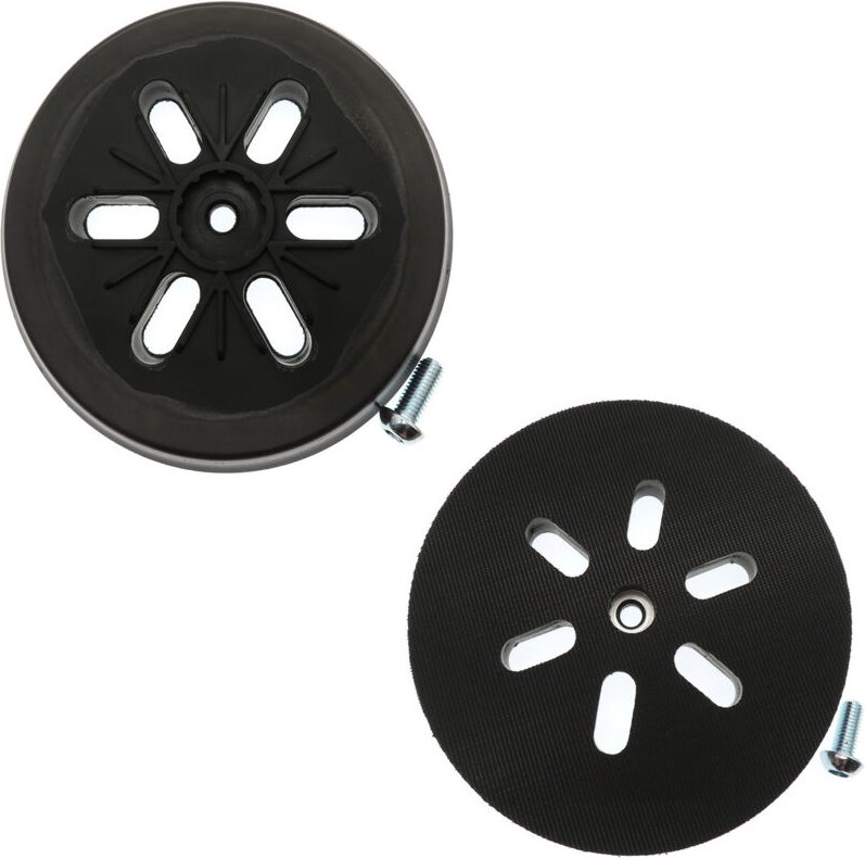 150 mm Schleifteller-Schleifpad, kompatibel mit Bosch GEX 150, GEX 150 AC, GEX 150 Turbo-Schleifmaschine, Härte (2 Stück...