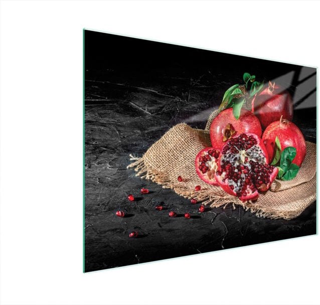 Glasschneidebrett 40x30 Marineblau