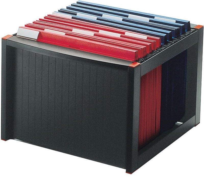 Hängeregistraturgestell Ku.schwarz H272xB360xT380mm f.ca.40 Mappen Helit