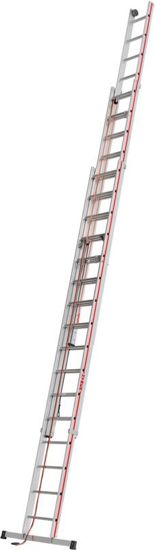 Thumbnail - Hymer Seilzugleiter mit Wandlaufrollen 3x16 Sprossen