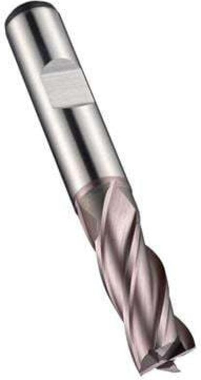 Schaftfräser C246 din 844 k D.22mm Schneiden-L.38mm hss-e-pm TiCN 30Grad Z.5
