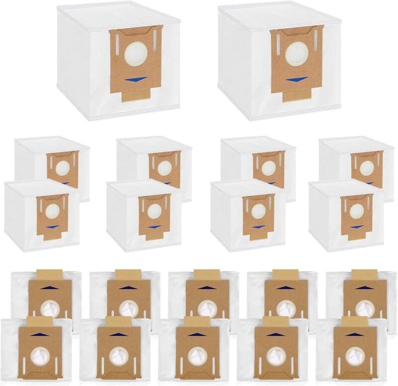 20 Stück Staubbeutel pro Packung für ECOVACS DEEBOT N8+ N8 Pro+ T8 T8+ T8 AIVI T8 AIVI+ T8 MAX T9+ DX93 DDX96 yeedi vac ...
