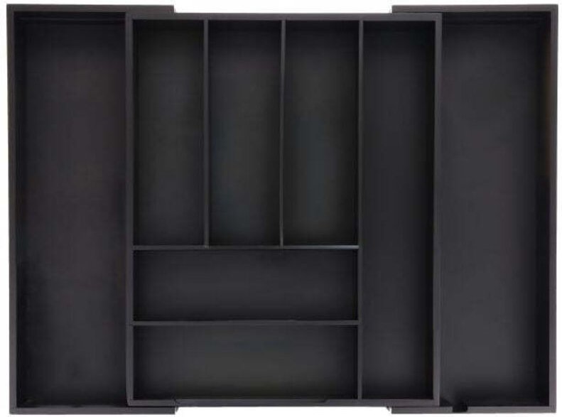 Ausziehbarer besteckkasten aus bambus