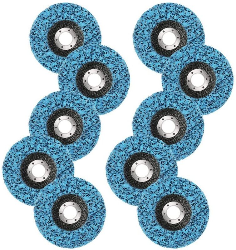 Thumbnail - Tlily - 10X Strip Discs Striping Wheel für Winkelschleifer 4 x 5/8 , Paint Rust Remover Clean Coating Welds
