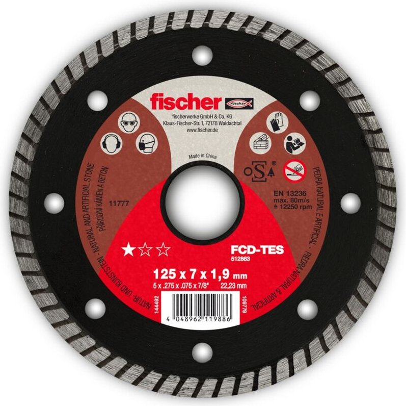 Diamanttrennscheibe tes 1,9/115 turbo - Fischer