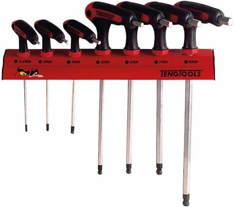 Tengtools - Inbusschlüssel-Set WRHEX07 7 Stück 128260106