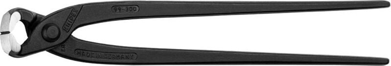 Knipex - 99 00 300 Monierzange (Rabitz- oder Flechterzange) schwarz atramentiert 300 mm