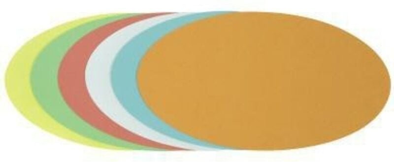 Thumbnail - Moderationskarte 19 x 11 cm (B x H) 130g/m² Altpapier 100 % recycelt farbig sortiert 250 St./Pack.