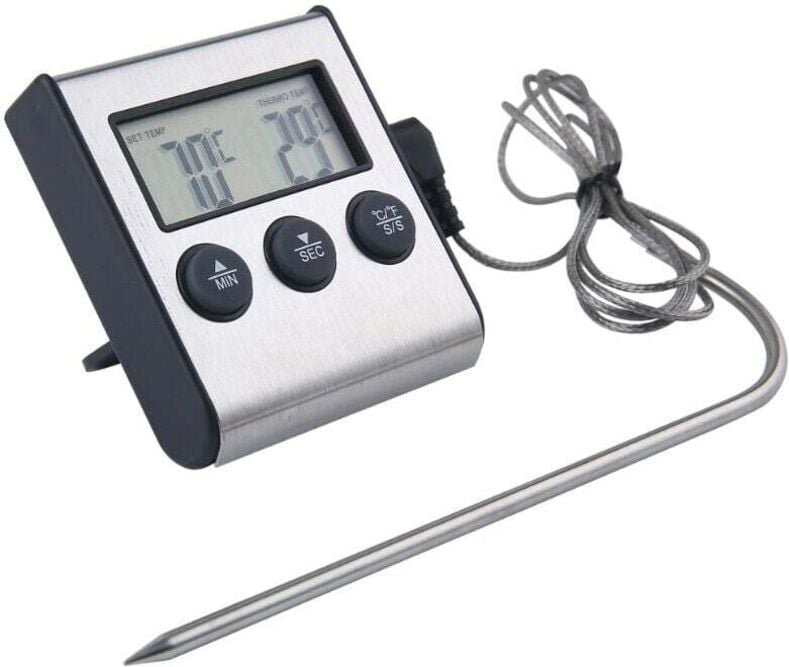 BBQ-Thermometer: Fleischsonde, präzises Kochen
